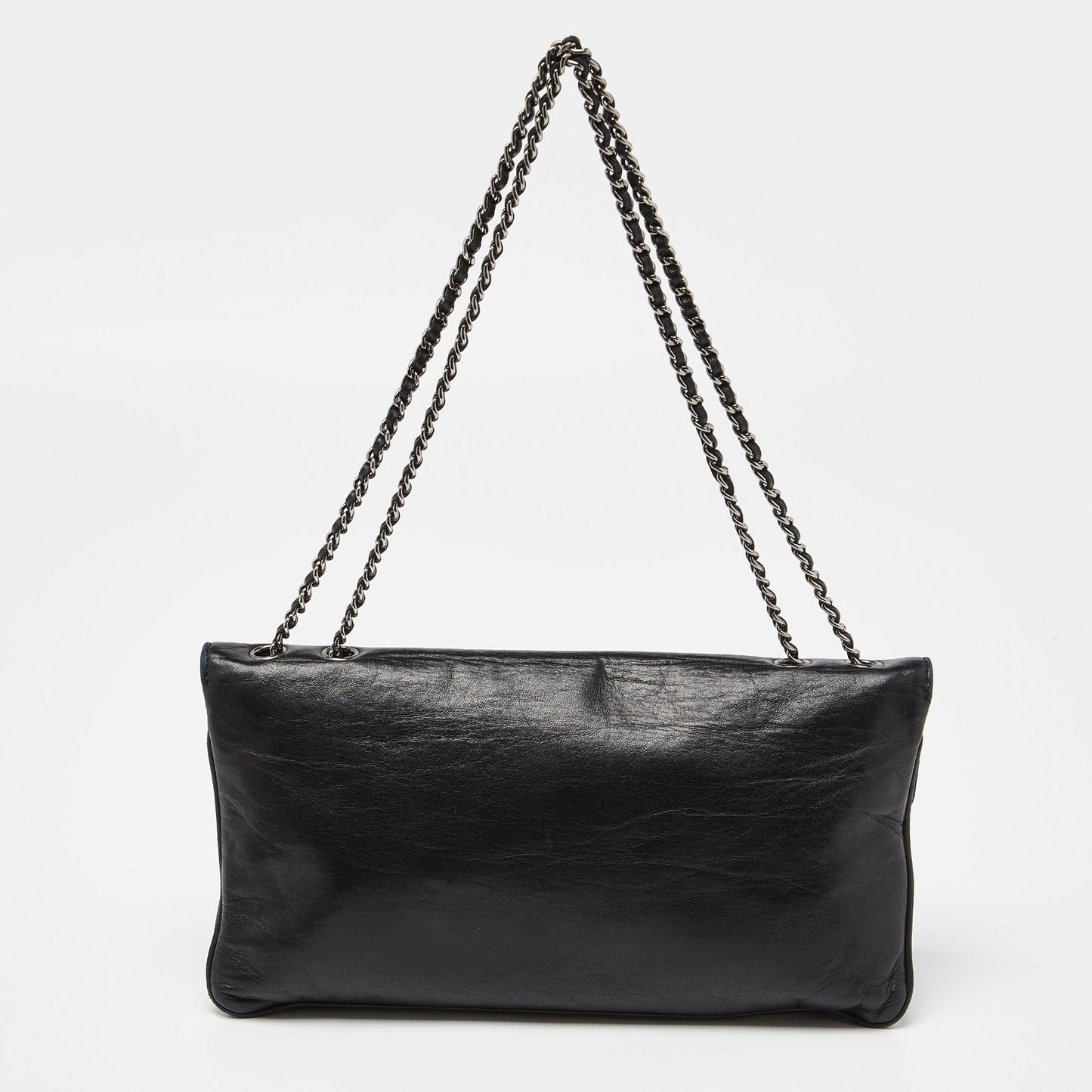 CHANEL Black Quilted Leather Reissue Flap Bag
