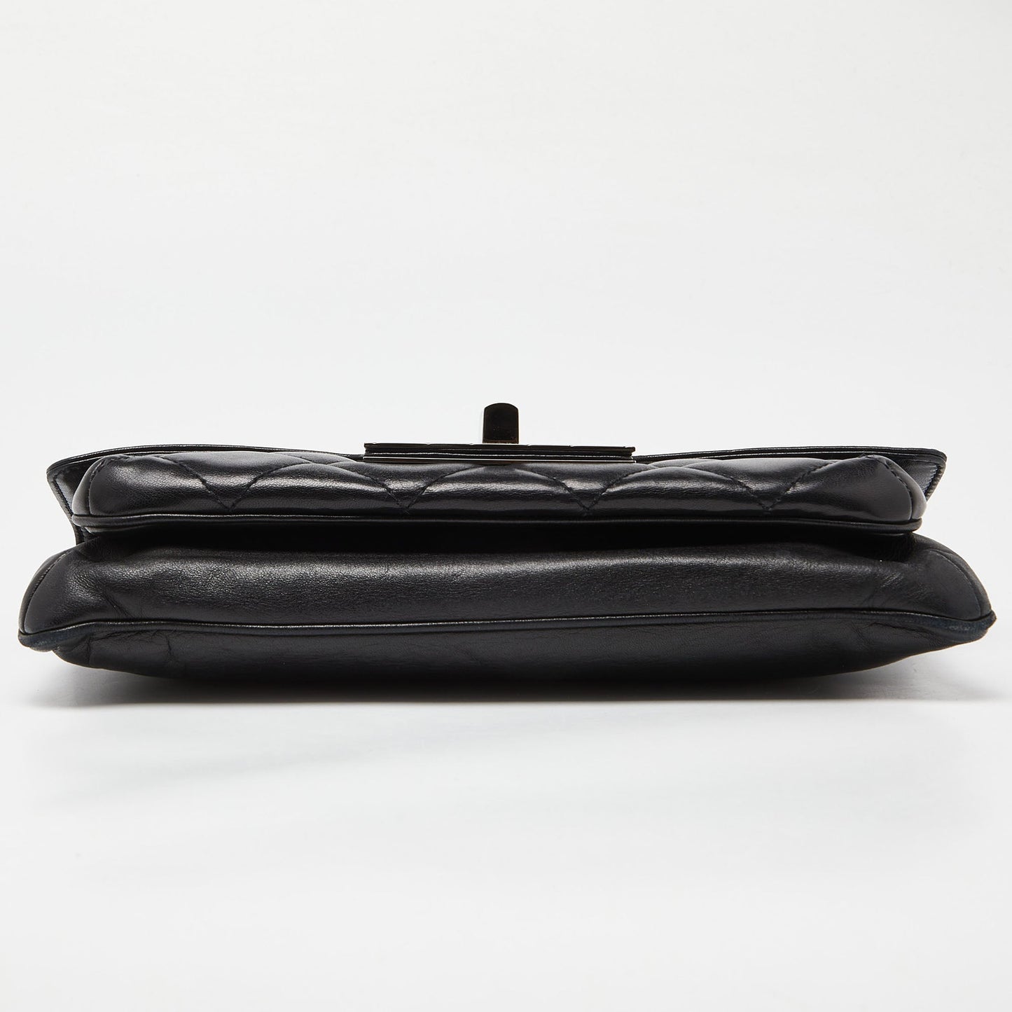 CHANEL Black Quilted Leather Reissue Flap Bag