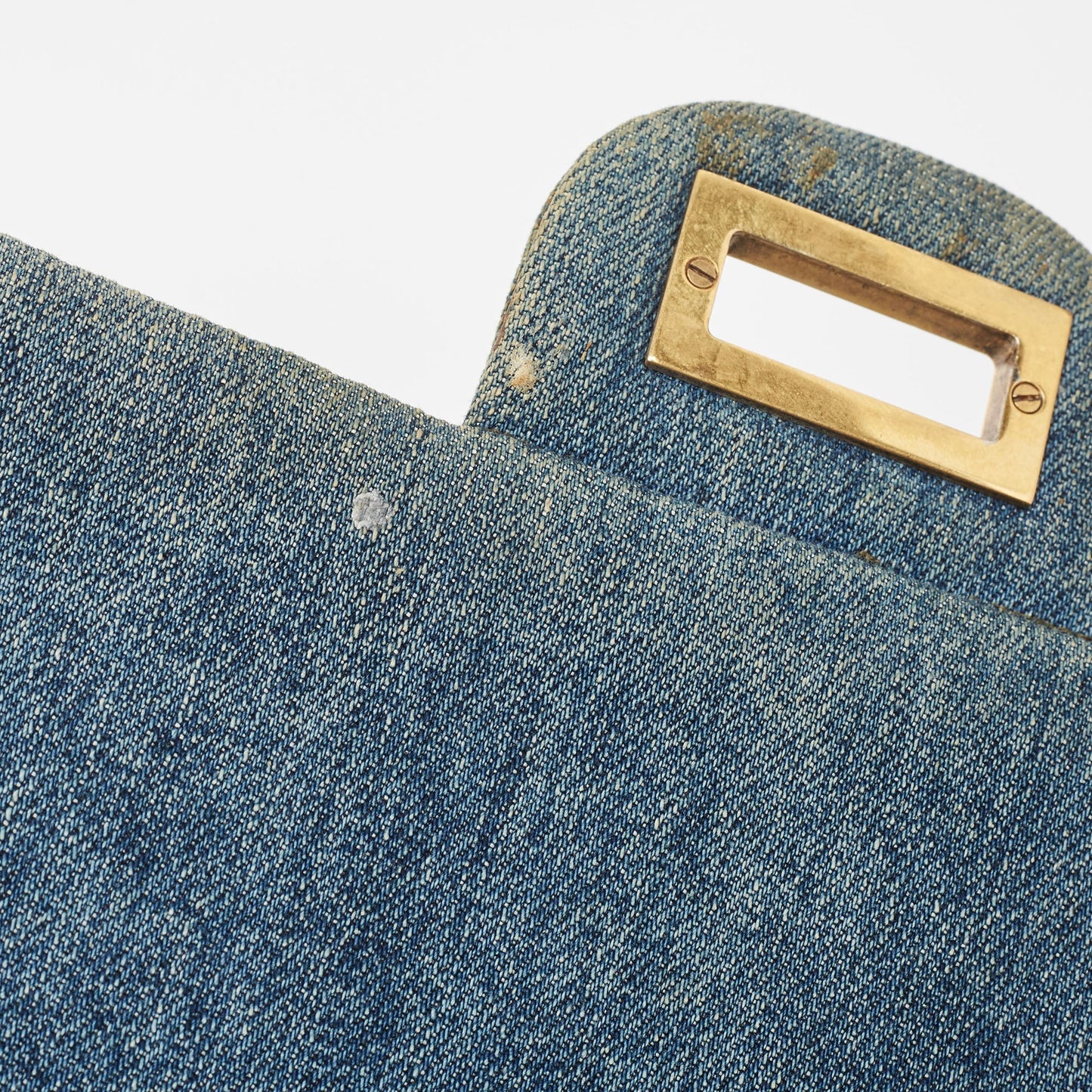 CHANEL Blue Quilted Denim Classic 227 Reissue 2.55 Flap Bag