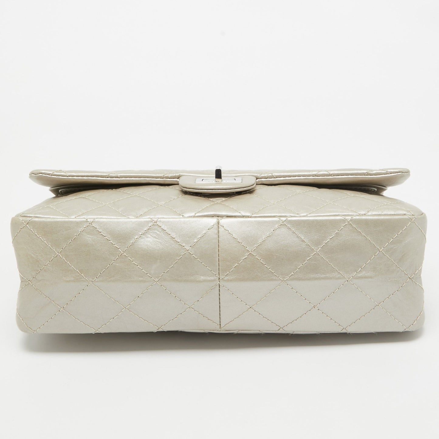 CHANEL Beige Quilted Leather 226 Classic Reissue 2.55 Flap Bag