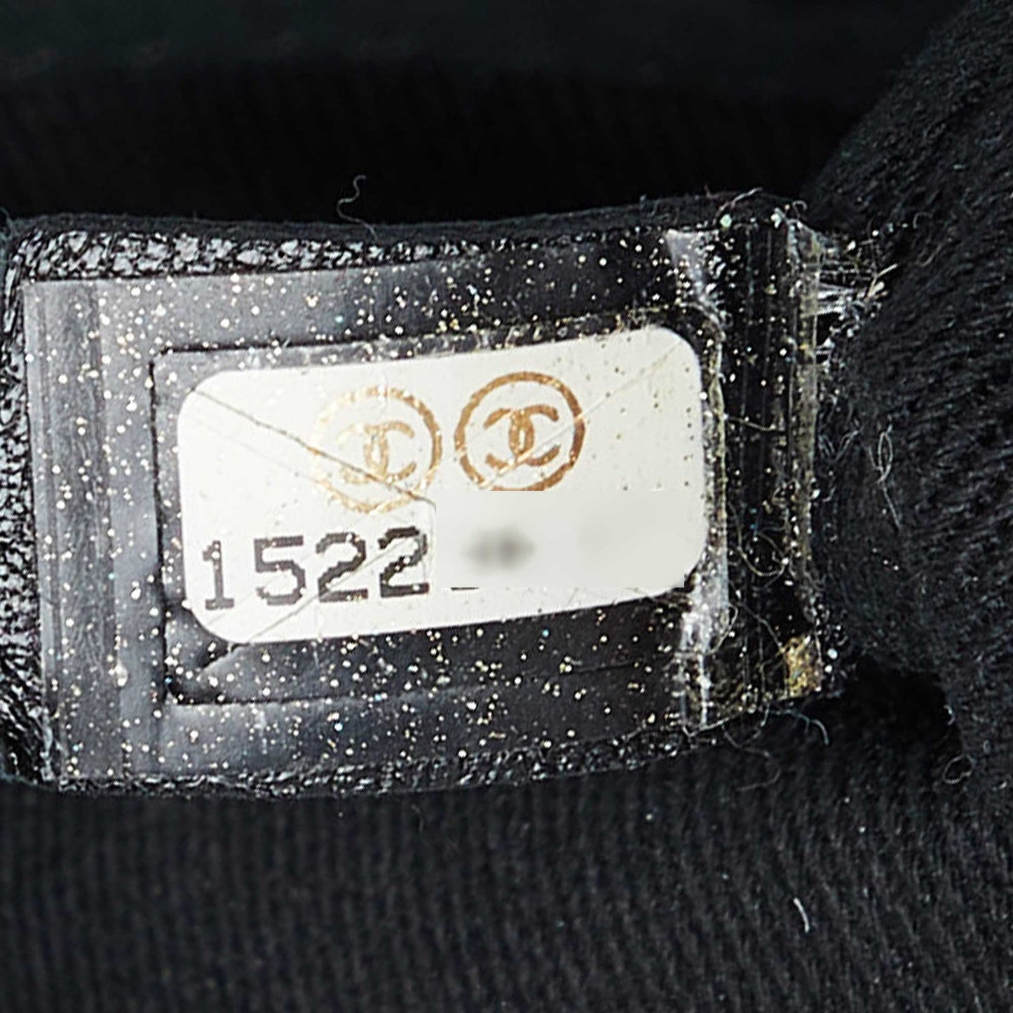 CHANEL Black Quilted Shimmer Leather Medium Just Mademoiselle Bowler Bag