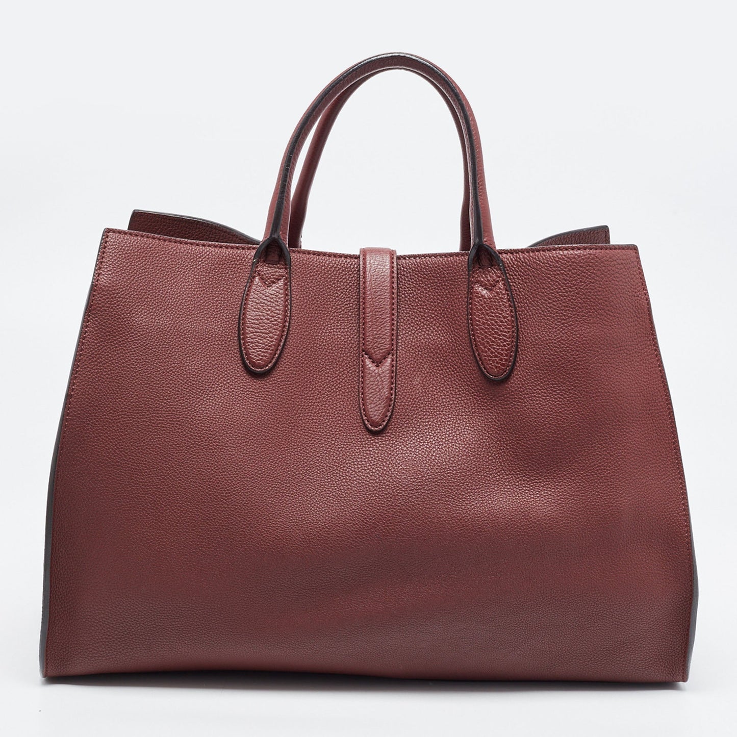 Luxury Gucci Trending 2025 Burgundy Leather Jackie Tote