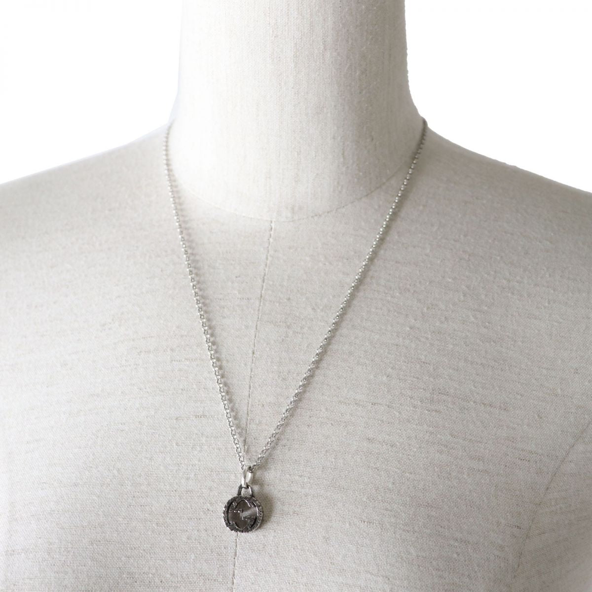 Luxury Gucci Trending 2025 Silver Interlocking G Arabesque Necklace