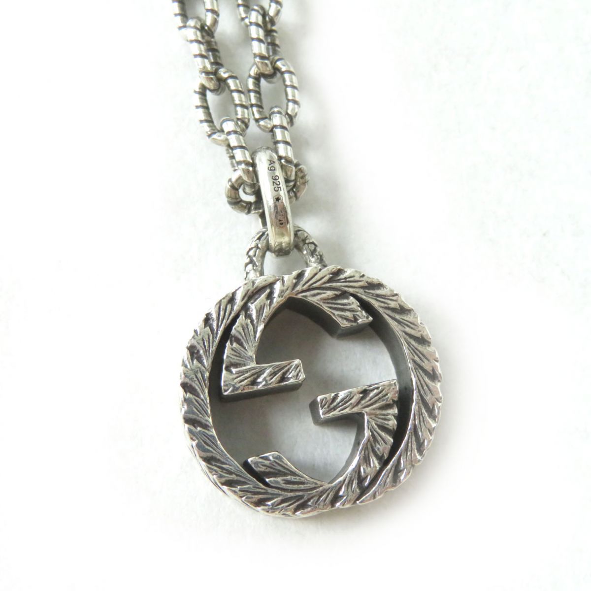 Luxury Gucci Trending 2025 Women's Interlocking G Necklace Silver