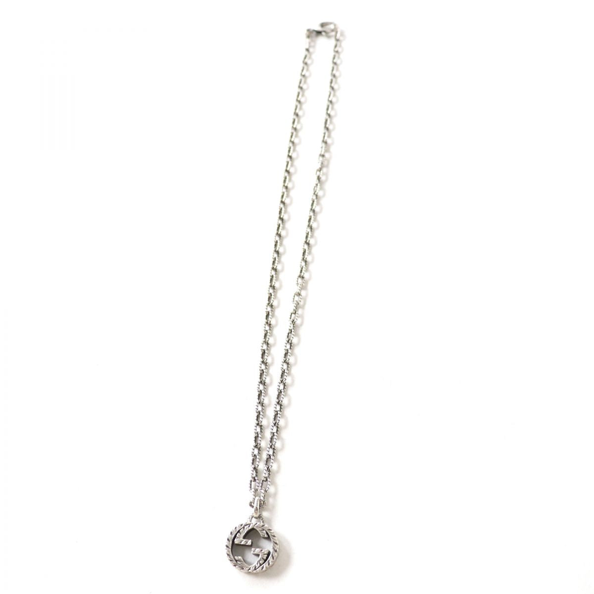 Luxury Gucci Trending 2025 Women's Interlocking G Necklace Silver