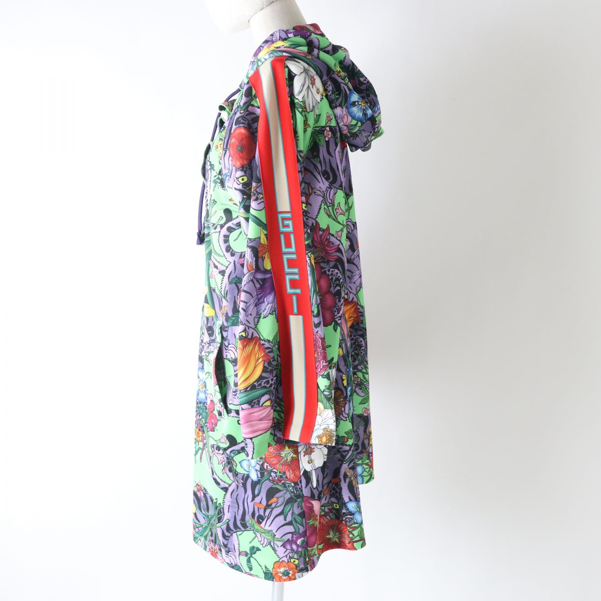 Luxury Gucci Trending 2025 Women's Flower Print Hoodie Dress M