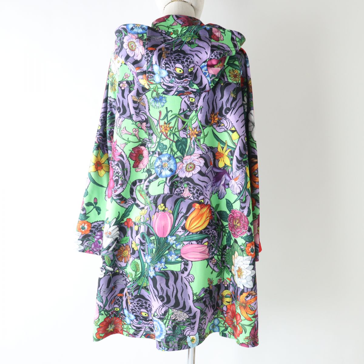 Luxury Gucci Trending 2025 Women's Flower Print Hoodie Dress M