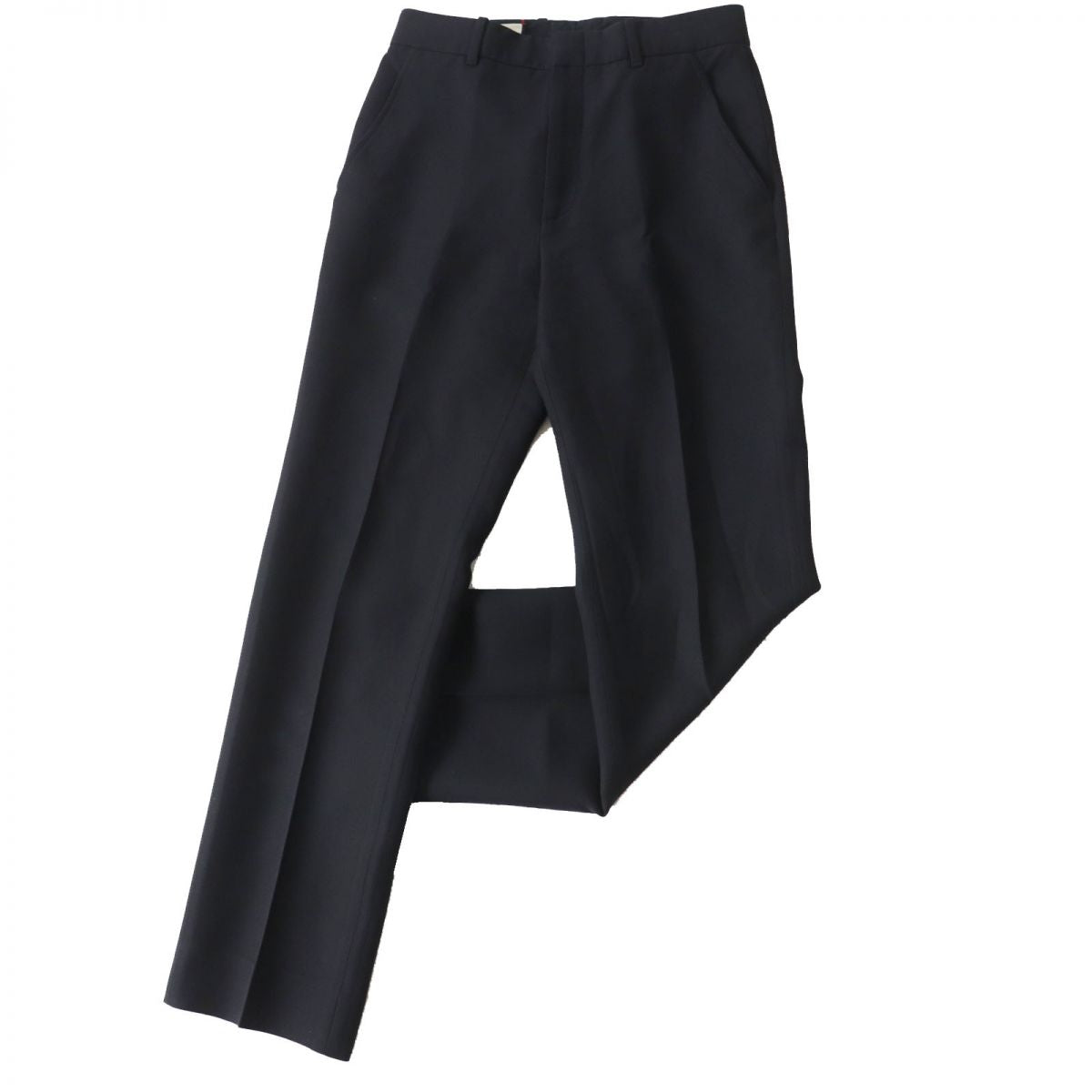 Luxury Gucci Trending 2025 Women's Wool Silk Long Pants Black