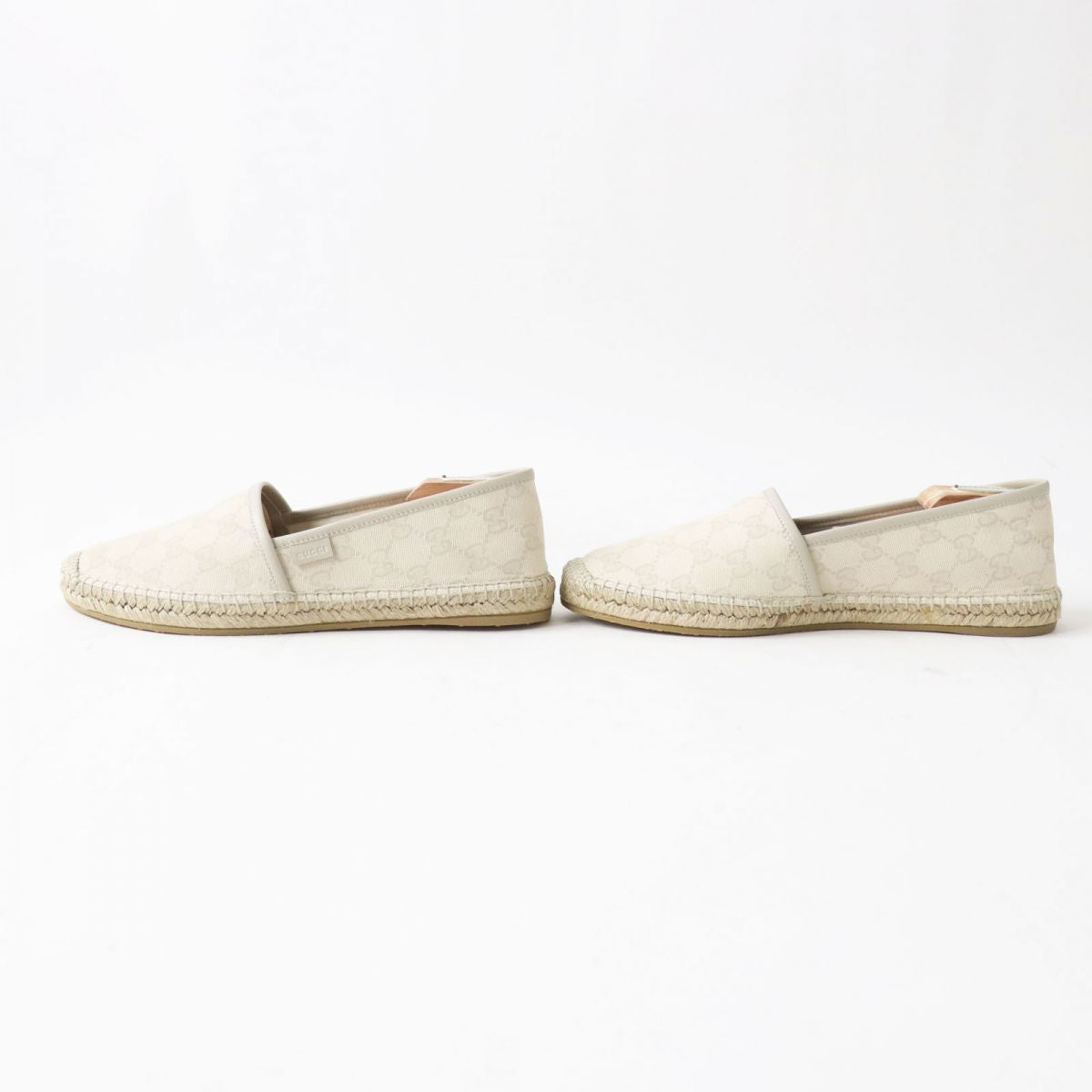 Luxury Gucci Trending 2025 GG Canvas Leather Espadrilles Slip-On Shoes