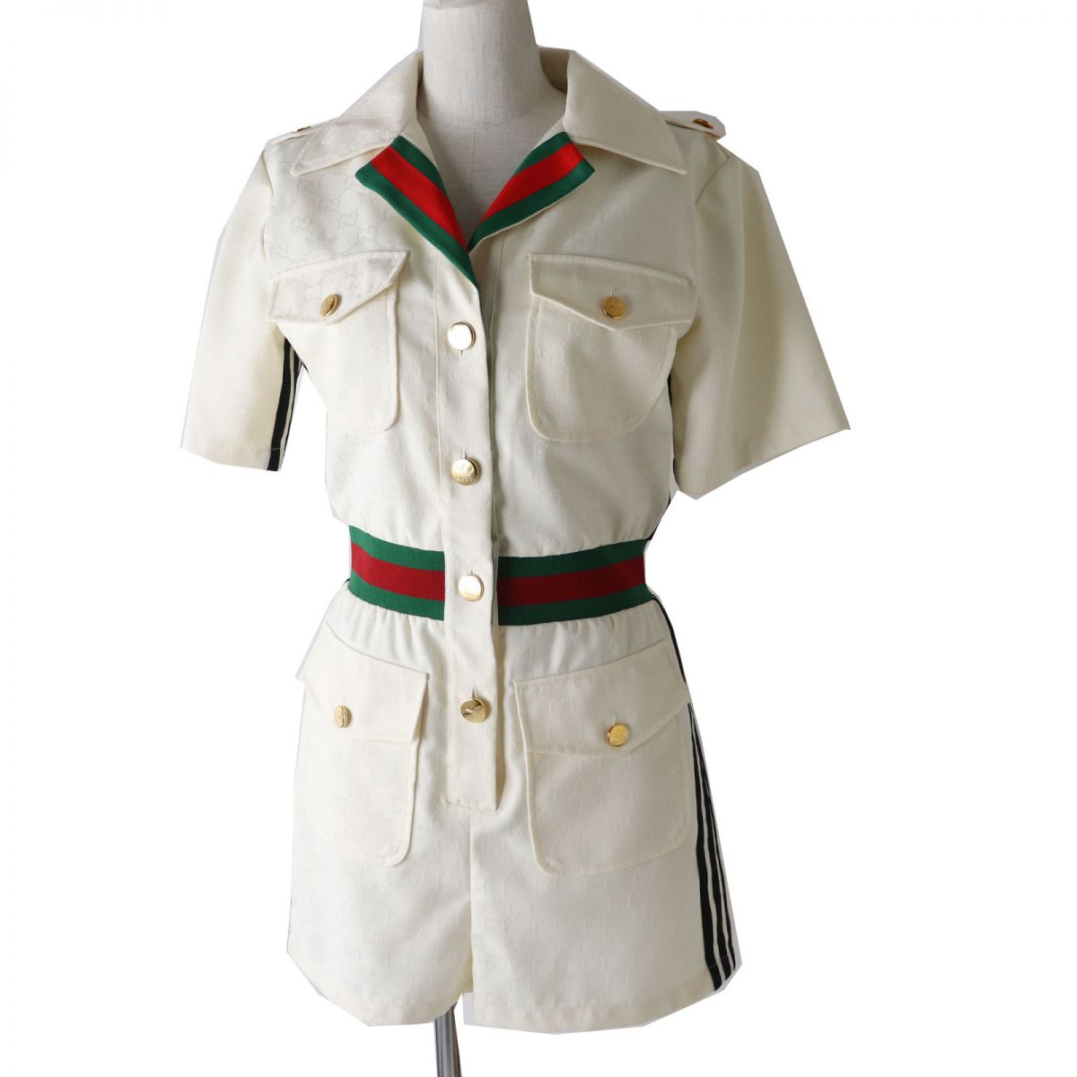 Luxury Gucci Trending 2025 Adidas Women's Jumpsuit Stainless Steel