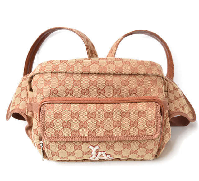 Luxury Gucci Trending 2025 Canvas/Leather Waist Pouch/Body Bag 536842