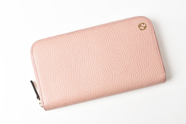 Luxury Gucci Trending 2025 Leather Long Wallet Petit Marmont 449347