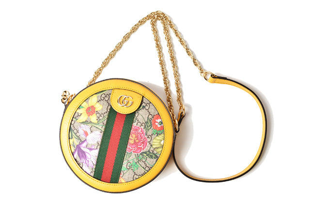 Luxury Gucci Trending 2025 GG Supreme Canvas/Leather Chain Shoulder Bag 550618