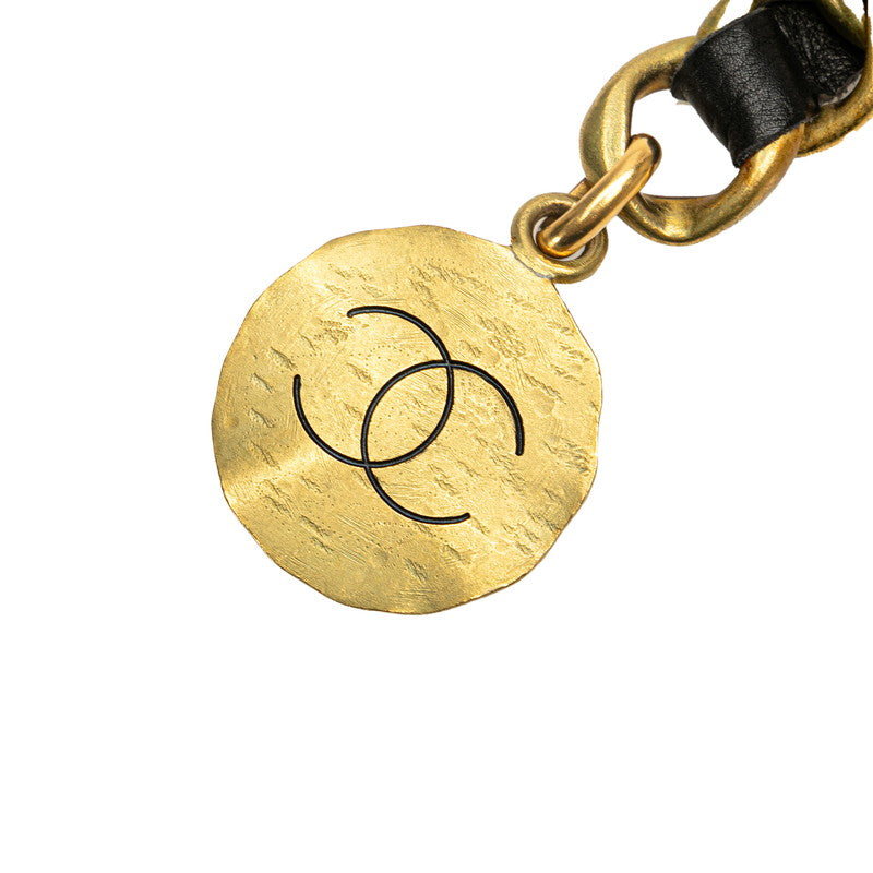 Chanel Vintage Leather Chain Belt