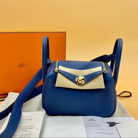 Luxury Hermes Mini Lindy