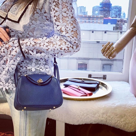 Luxury Hermes Mini Lindy