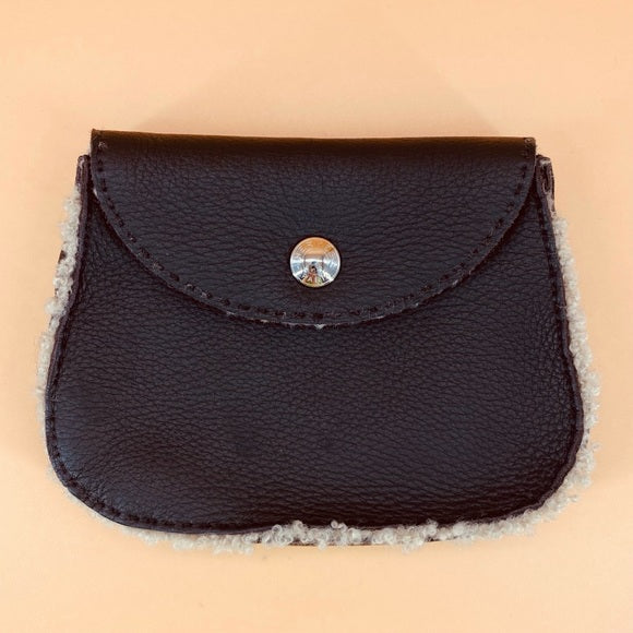 Luxury Hermes leather mini bag