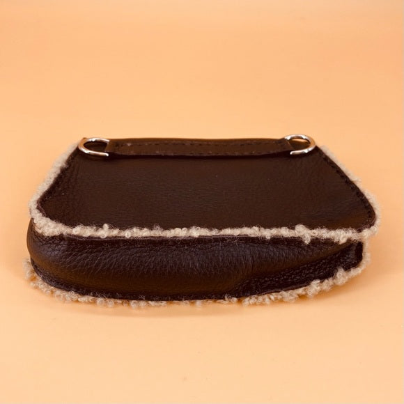 Luxury Hermes leather mini bag