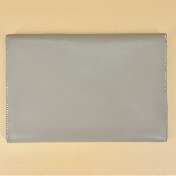Luxury Hermes leather clutch