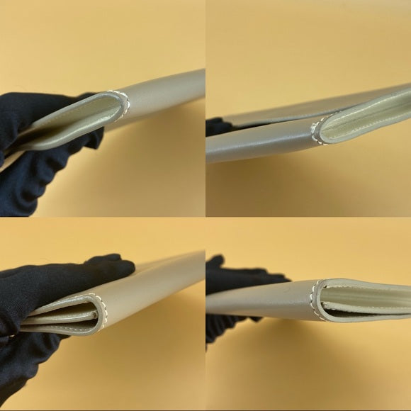 Luxury Hermes leather clutch