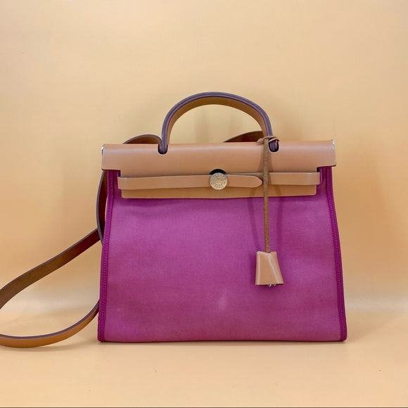 Luxury Hermes Herbag31 cloth bag