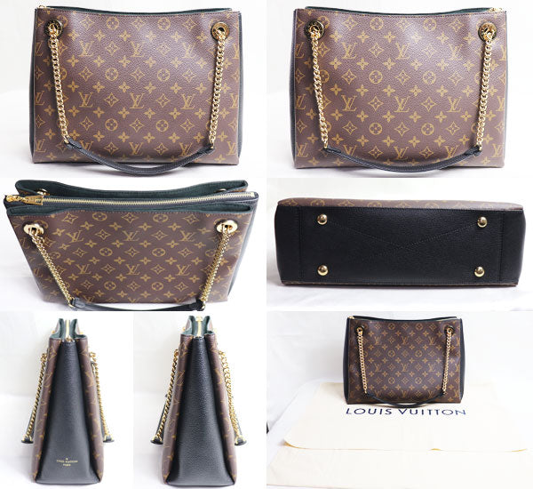 Louis Vuitton Monogram Noir Sienne MM Shoulder Bag M43772