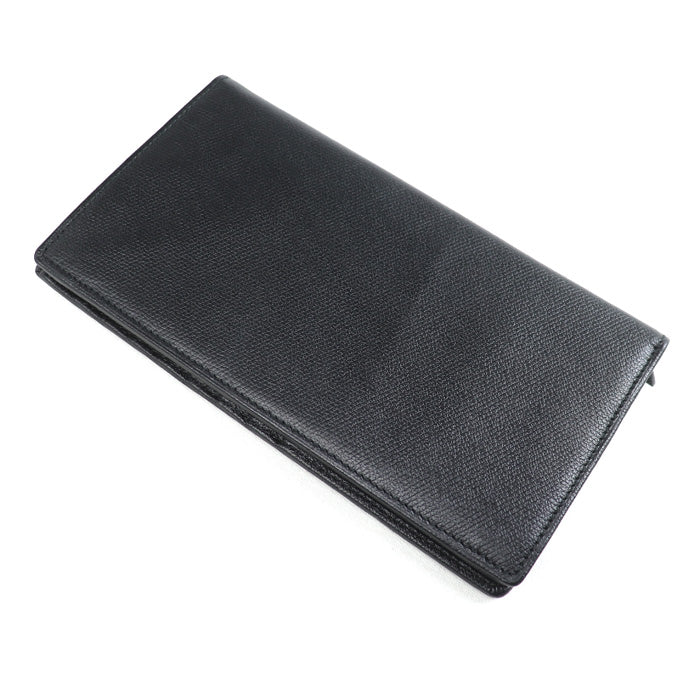 Chanel Coco Button Long Wallet Black