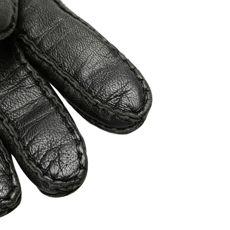 Luxury Gucci Trending 2025 Leather Horsebit Gloves 603635
