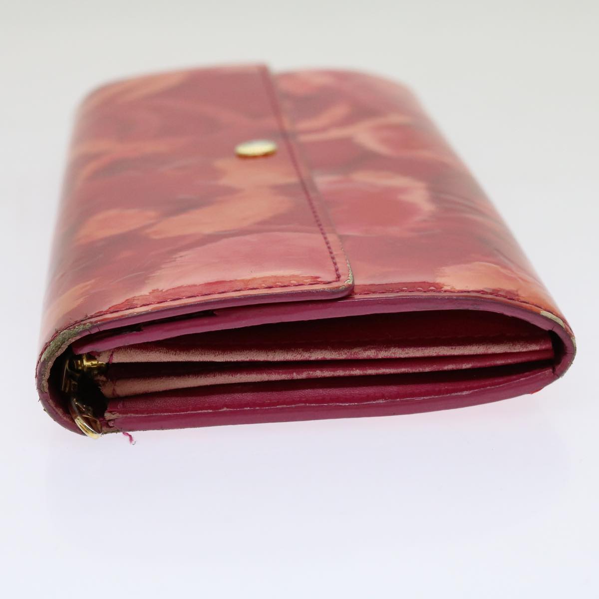 LOUIS VUITTON Vernis Ikat Flower Portefeiulle Sarah Wallet M90022 LV mr028