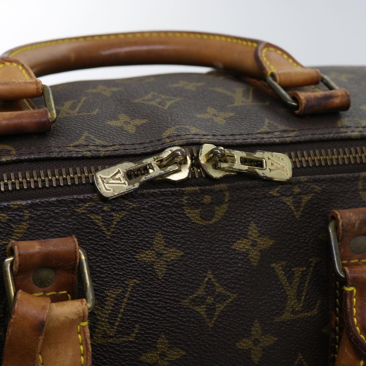 LOUIS VUITTON Monogram Keepall Bandouliere 50 Boston Bag M41416 LV mr041