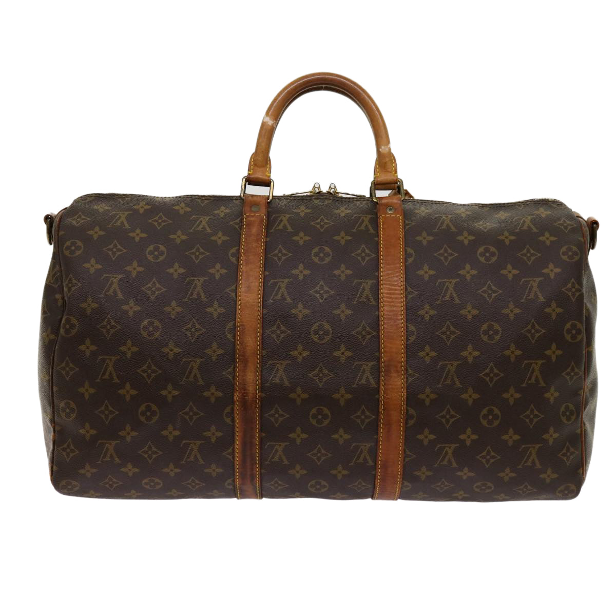 LOUIS VUITTON Monogram Keepall Bandouliere 50 Boston Bag M41416 LV mr041