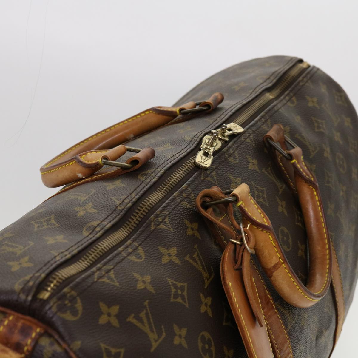 LOUIS VUITTON Monogram Keepall Bandouliere 50 Boston Bag M41416 LV mr041