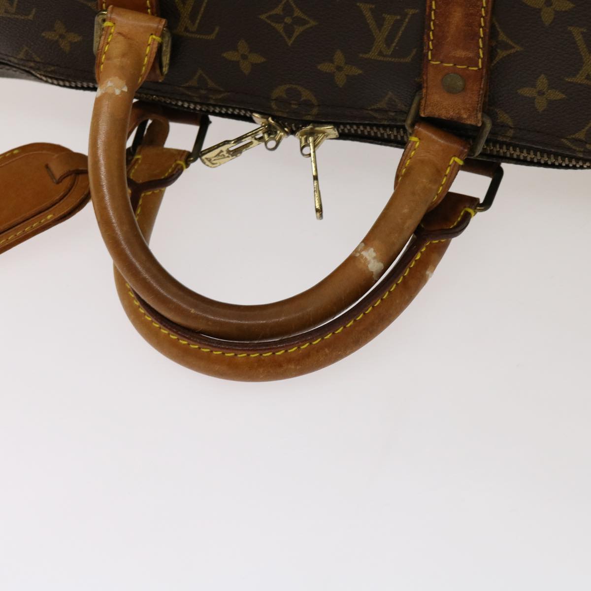 LOUIS VUITTON Monogram Keepall Bandouliere 50 Boston Bag M41416 LV mr041