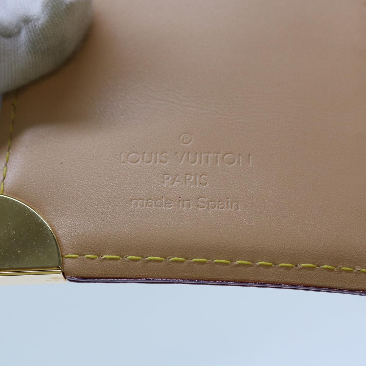 LOUIS VUITTON Multicolor Agenda PM Day Planner Cover Black R21076 LV mr047