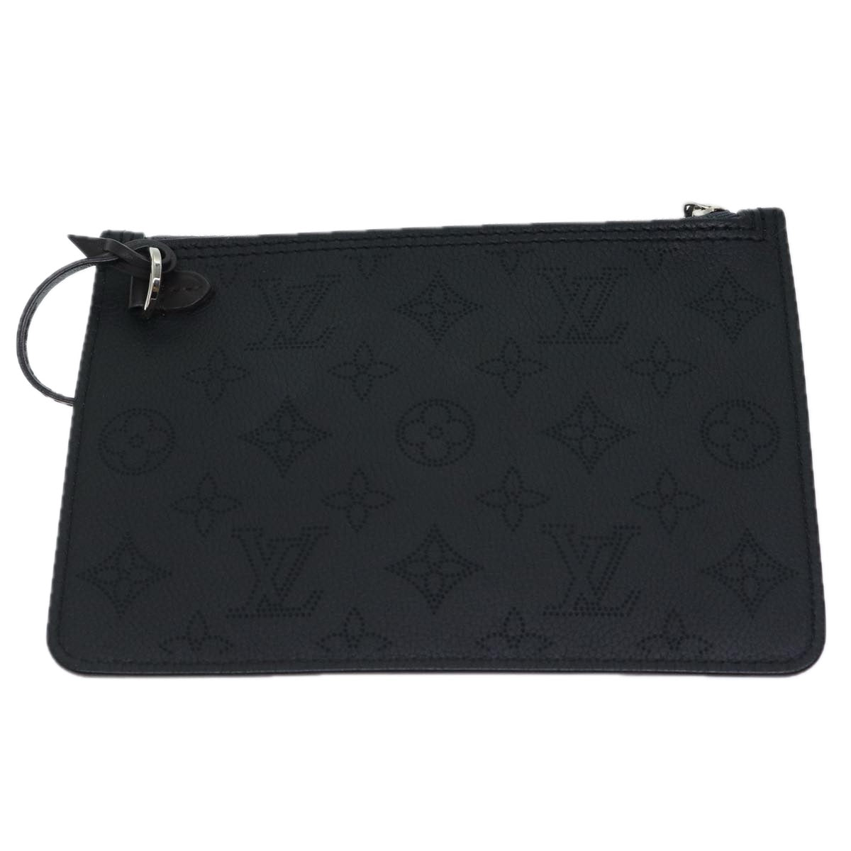 LOUIS VUITTON Monogram Mahina Gilotta Pouch Black LV mr075