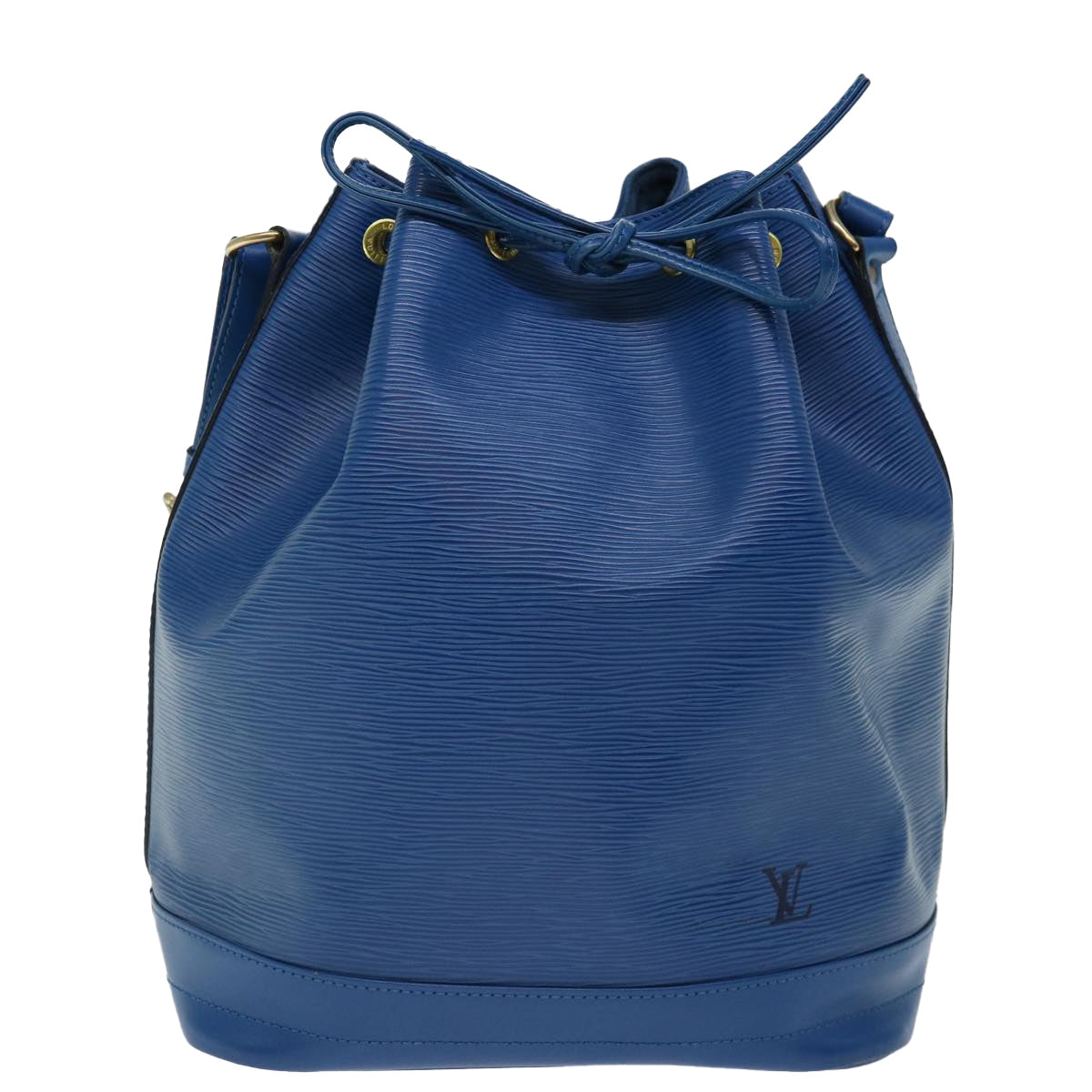 LOUIS VUITTON Epi Noe Shoulder Bag Blue M44005 LV mr078