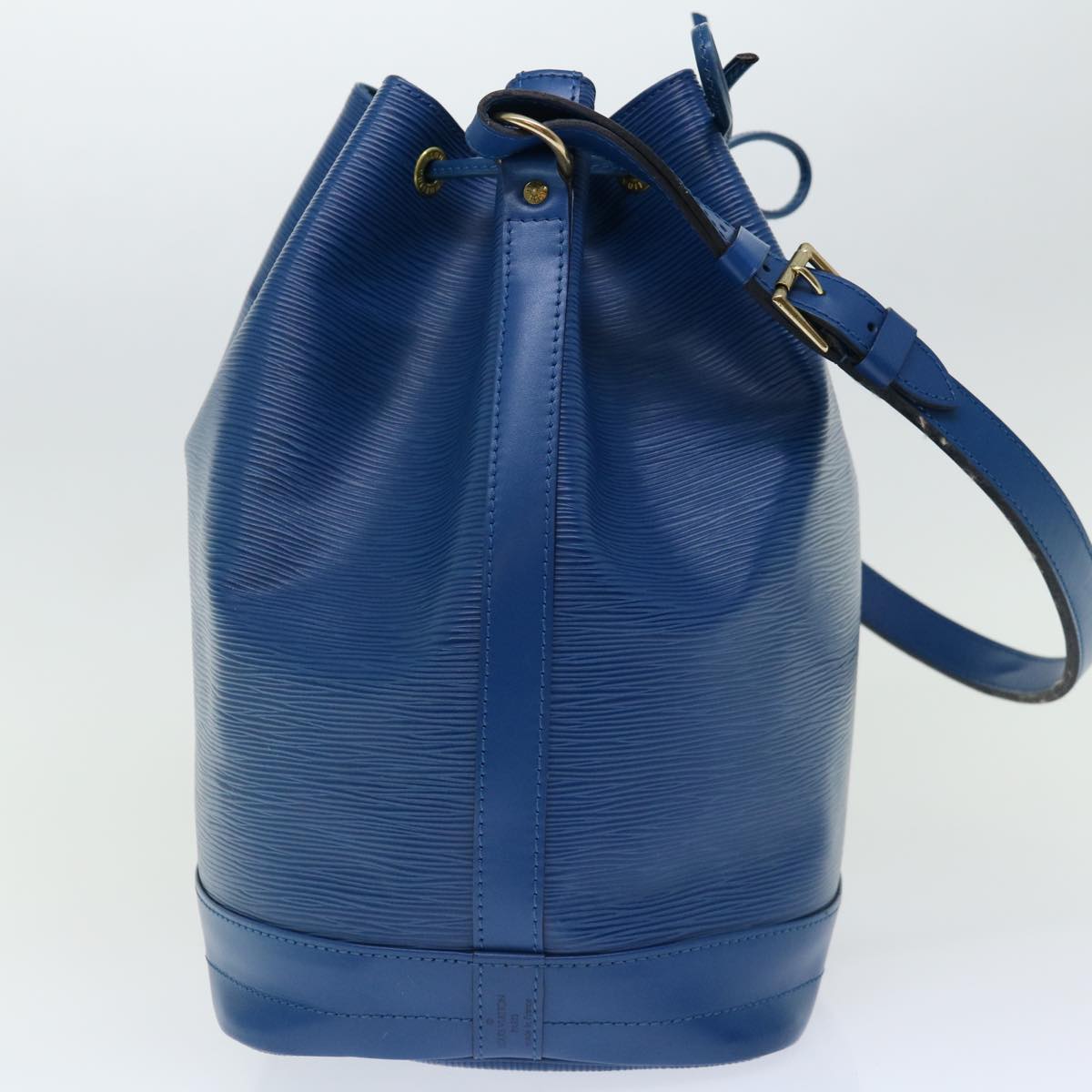 LOUIS VUITTON Epi Noe Shoulder Bag Blue M44005 LV mr078