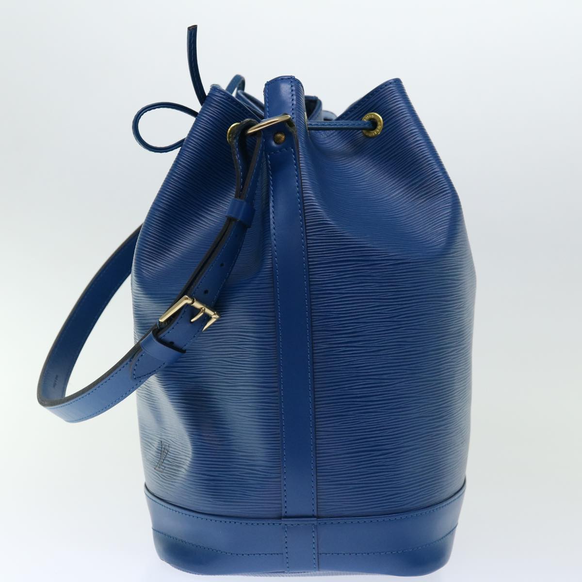 LOUIS VUITTON Epi Noe Shoulder Bag Blue M44005 LV mr078