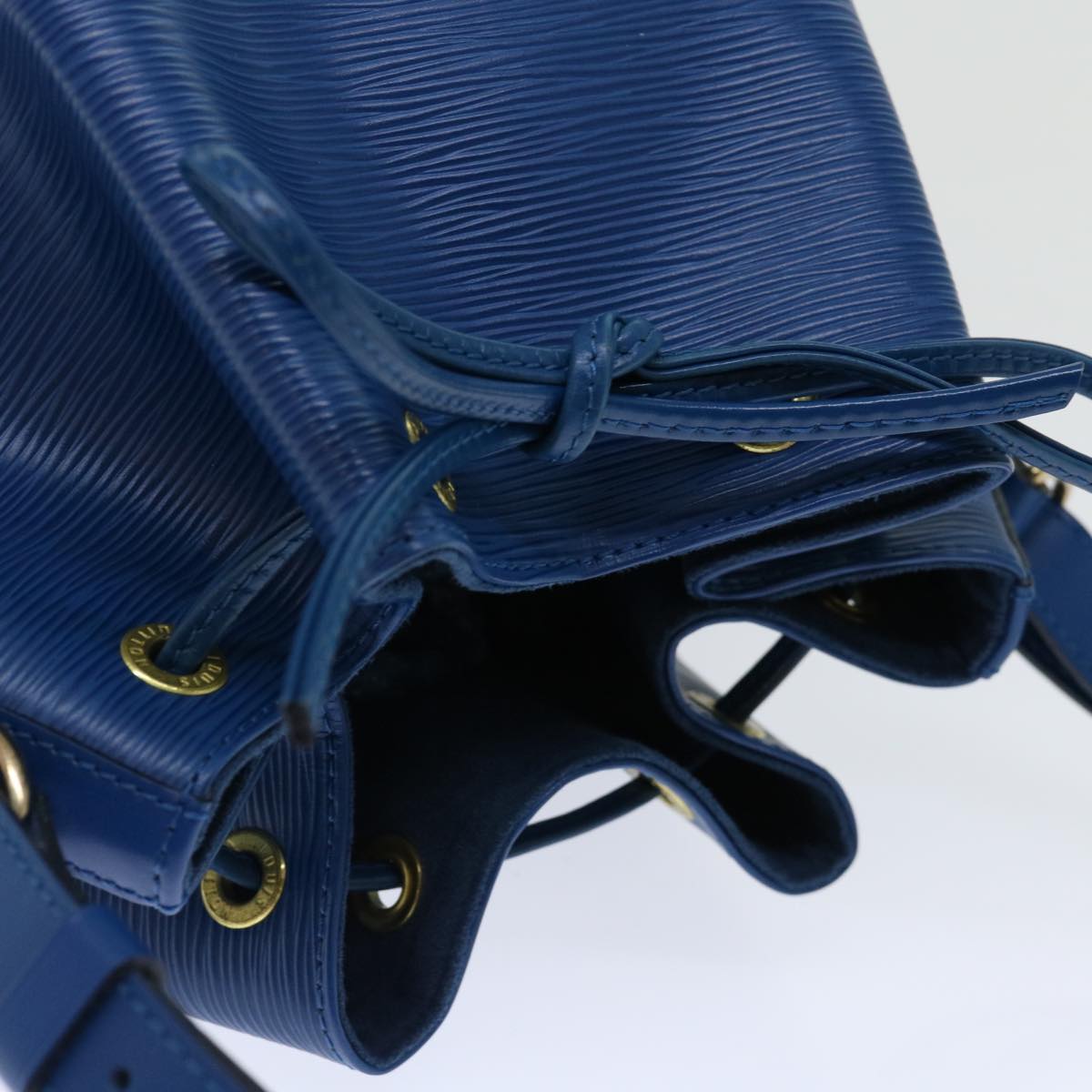 LOUIS VUITTON Epi Noe Shoulder Bag Blue M44005 LV mr078