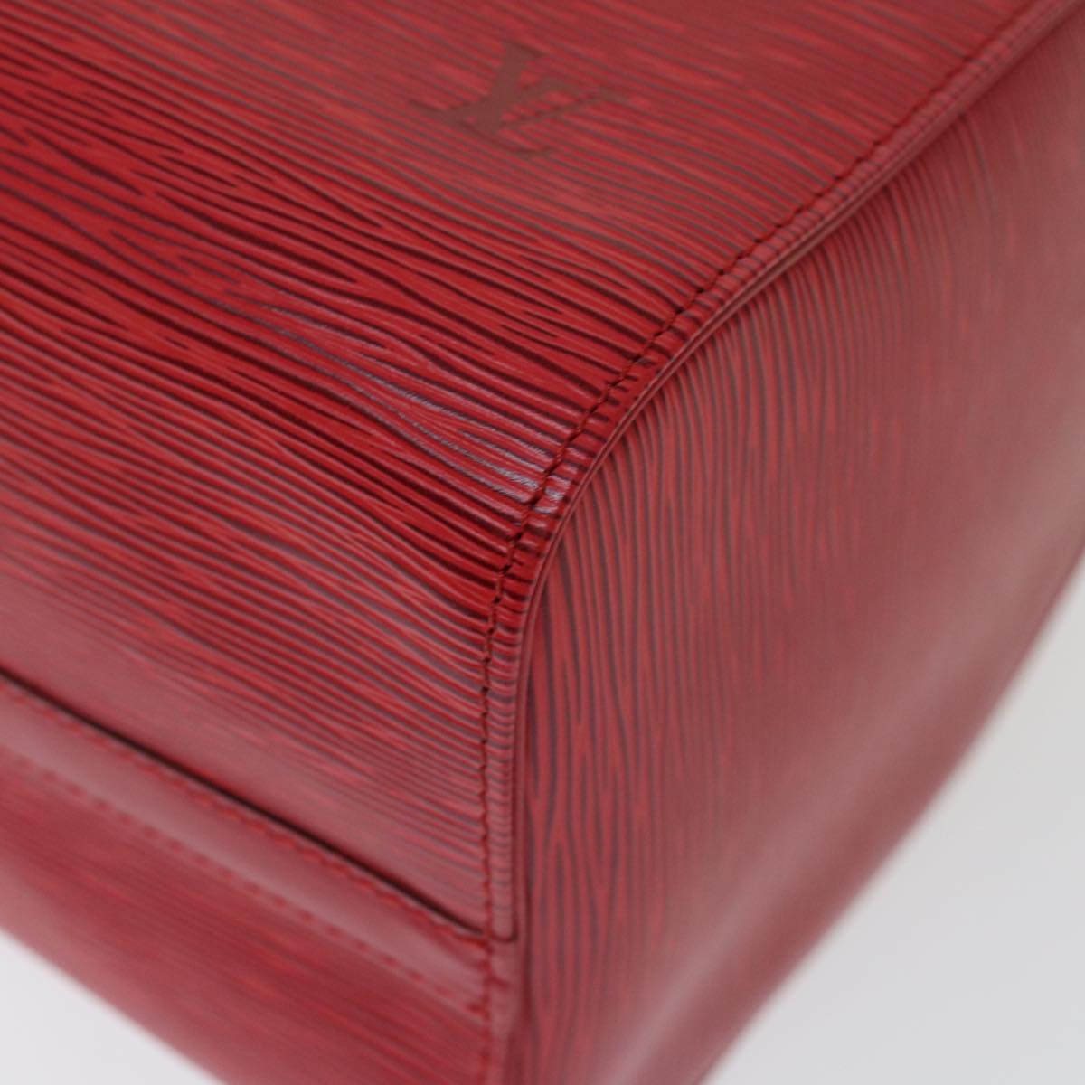 LOUIS VUITTON Epi Speedy 30 Hand Bag Castilian Red M43007 LV mr081A