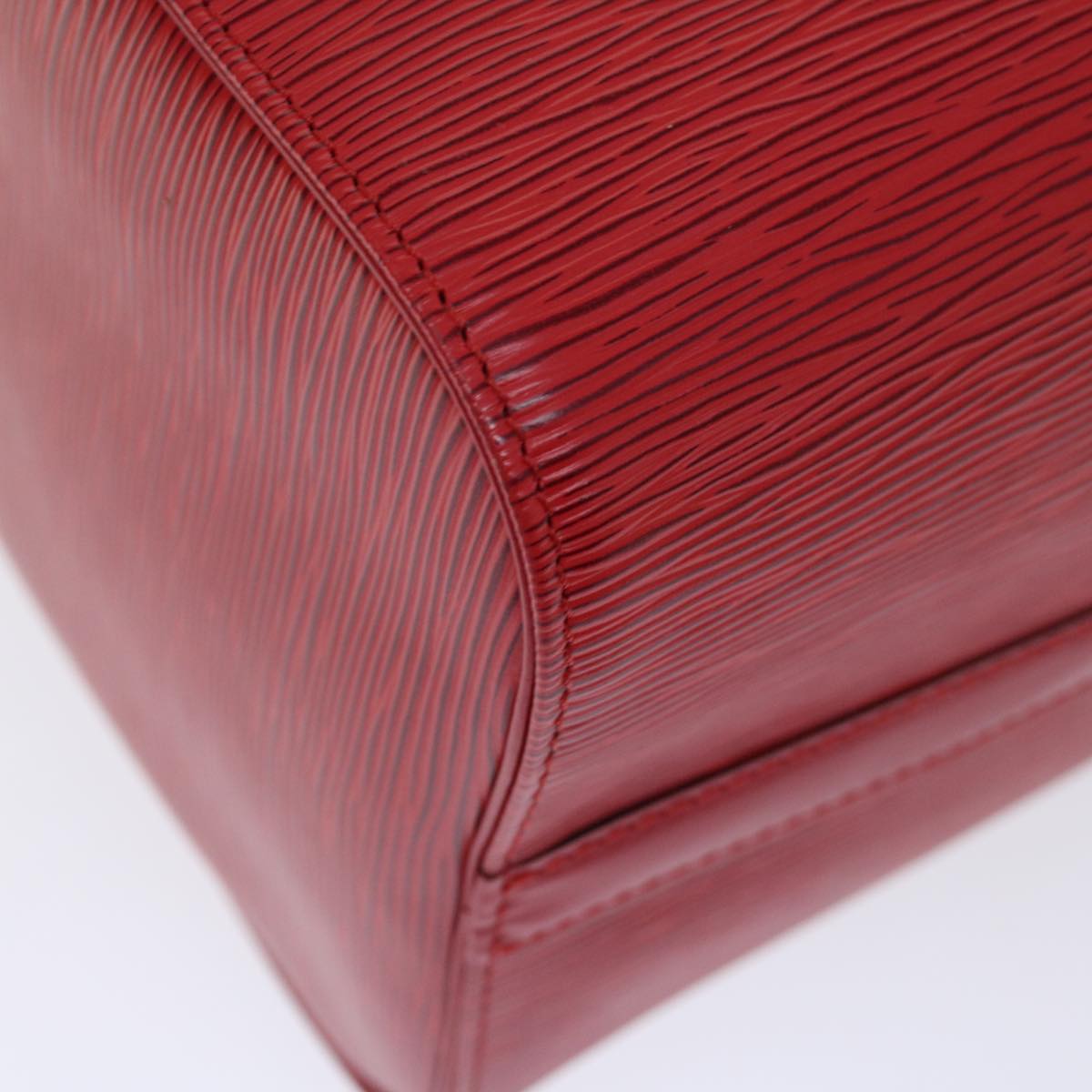 LOUIS VUITTON Epi Speedy 30 Hand Bag Castilian Red M43007 LV mr081A