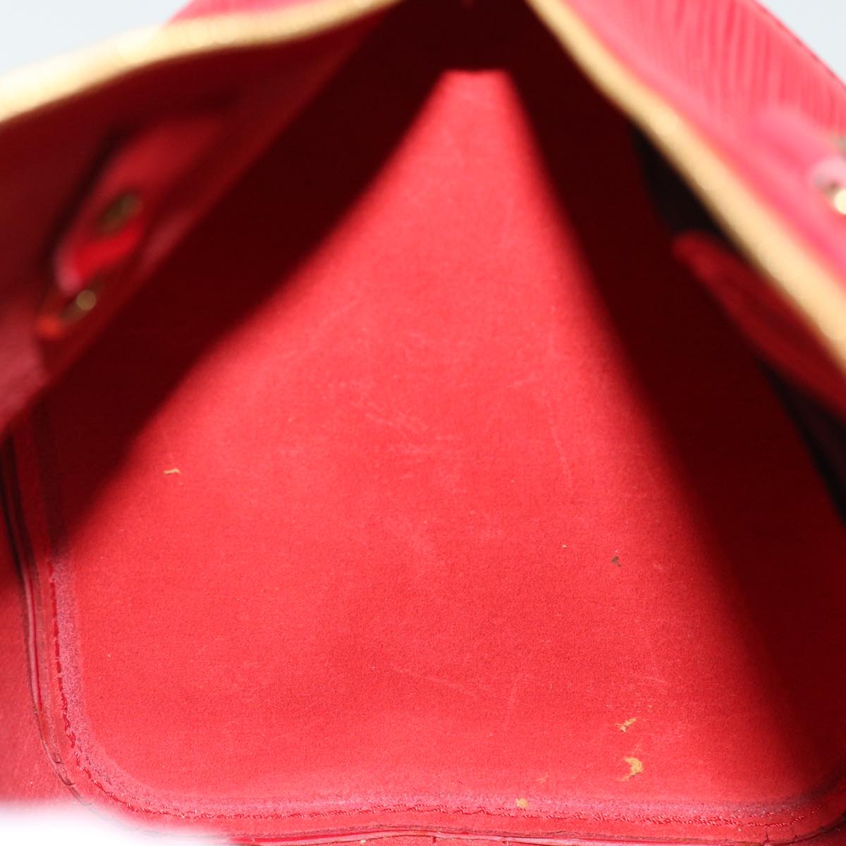 LOUIS VUITTON Epi Speedy 30 Hand Bag Castilian Red M43007 LV mr081A