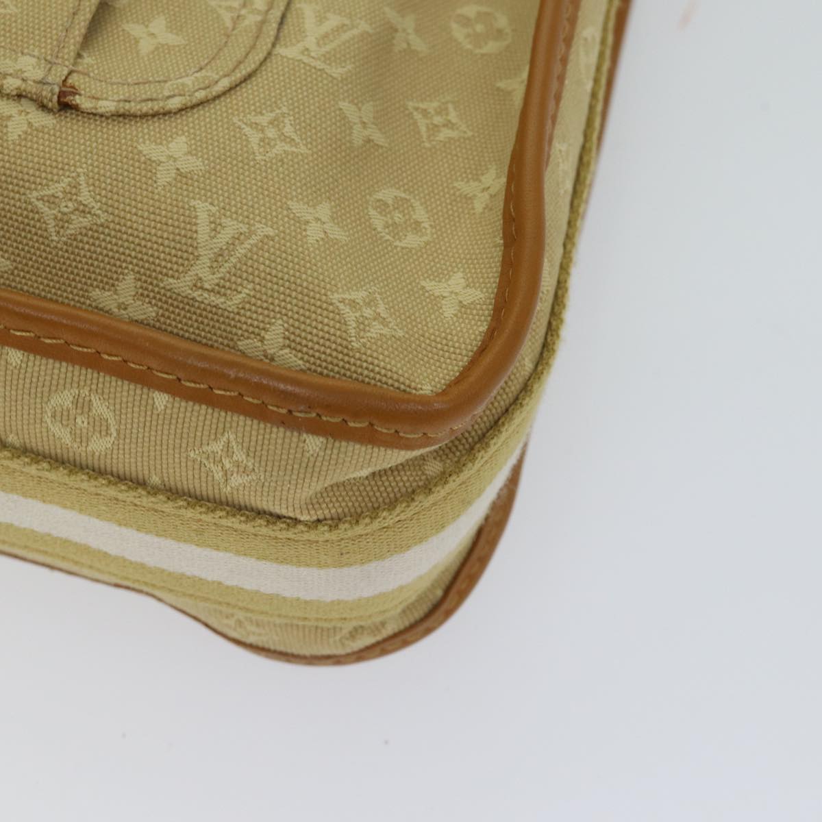 LOUIS VUITTON Monogram Mini Buzas Marie Kate Bag Beige M92323 LV mr106