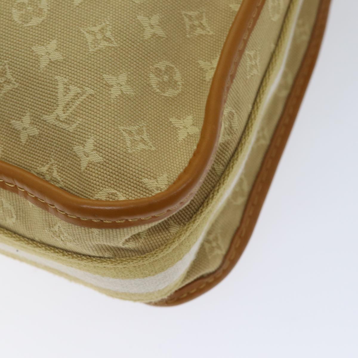 LOUIS VUITTON Monogram Mini Buzas Marie Kate Bag Beige M92323 LV mr106