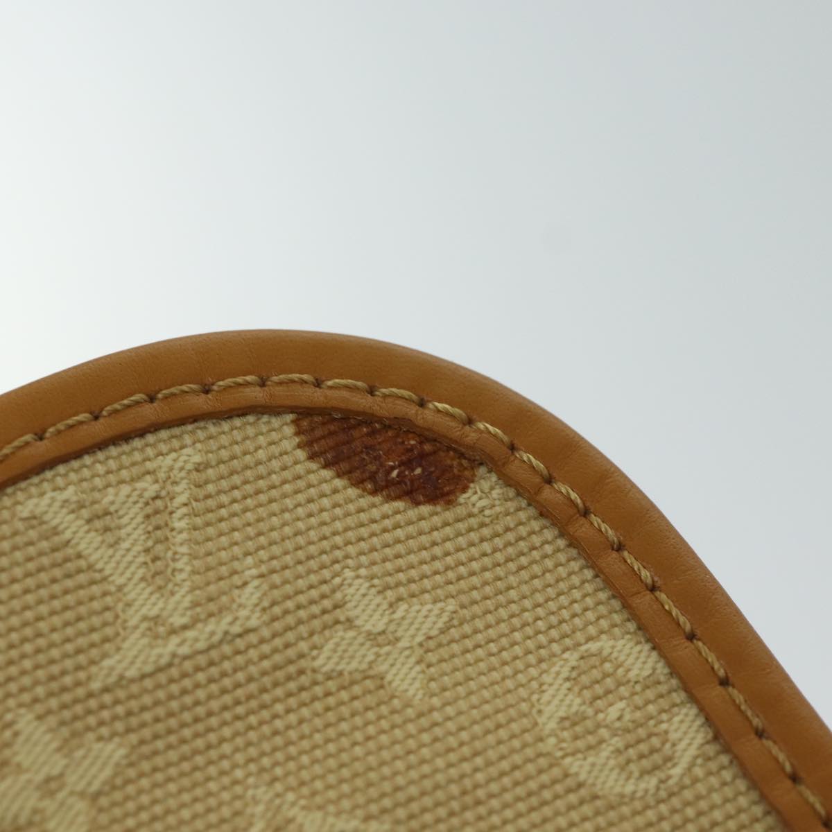 LOUIS VUITTON Monogram Mini Buzas Marie Kate Bag Beige M92323 LV mr106