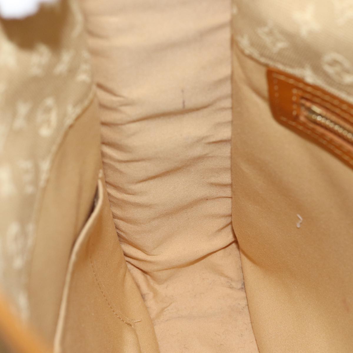 LOUIS VUITTON Monogram Mini Buzas Marie Kate Bag Beige M92323 LV mr106