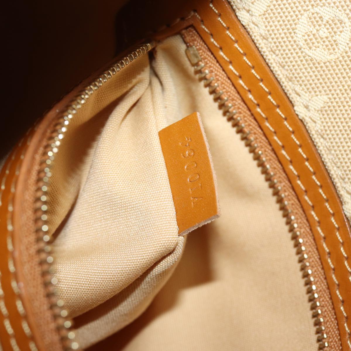 LOUIS VUITTON Monogram Mini Buzas Marie Kate Bag Beige M92323 LV mr106