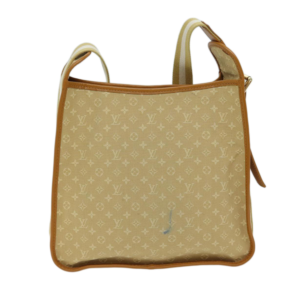 LOUIS VUITTON Monogram Mini Buzas Marie Kate Bag Beige M92323 LV mr106