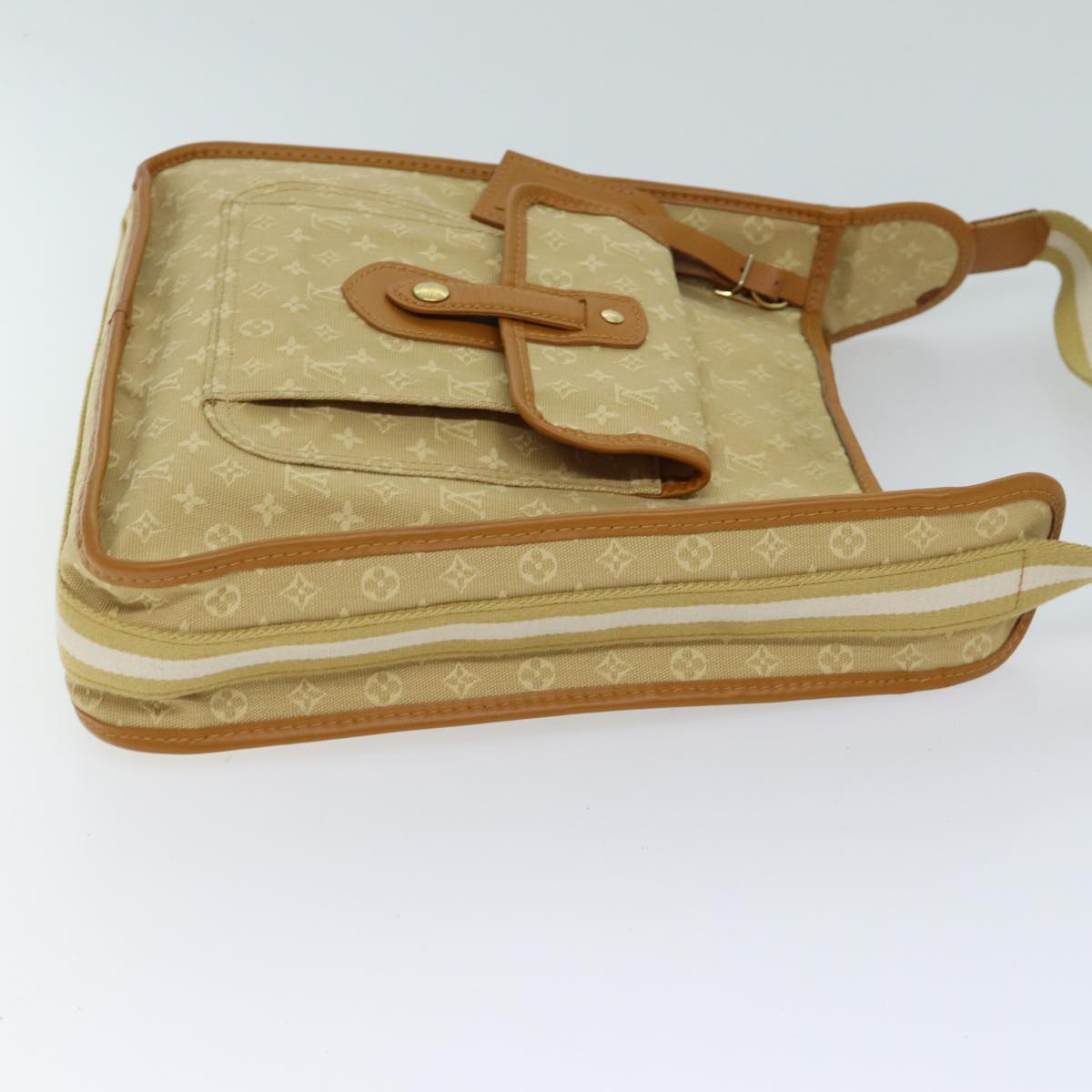 LOUIS VUITTON Monogram Mini Buzas Marie Kate Bag Beige M92323 LV mr106