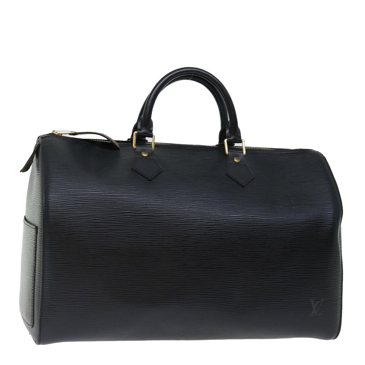 LOUIS VUITTON Epi Speedy 35 Hand Bag Black M42992 LV mr113